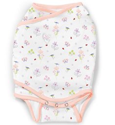 Конверт для пеленания SwaddleMe Kicksie "Цветочный сад", S Summer Infant