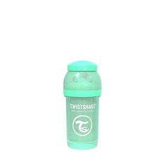 Бутылочка Twistshake антиколиковая для кормления, зеленый