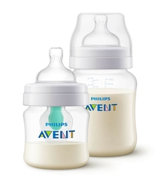Бутылочка Philips Avent Anti-colic с клапаном Airfree, 0 мес+, 260 мл, 2 шт.