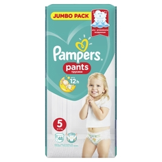 Трусики-подгузники PAMPERS Pants юниор (12-17кг), 48 шт.