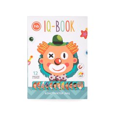 Магнитный пазл "IQ-BOOK" Happy Baby, белый