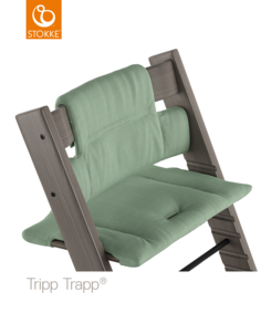 Подушка для стульчика Stokke Tripp Trapp Timeless Green OC, зеленый