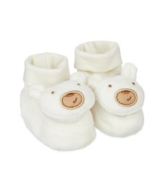 Пинетки-носочки "Мишка", кремовый Mothercare