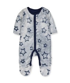 Комбинезон "Звезды" плюшевый, синий Mothercare