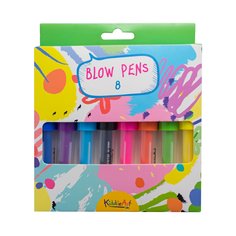 8 фломастеров (с функцией распылителя) KiddieArt Multicolor