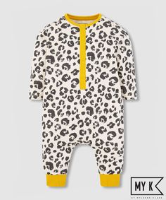 Комбинезон My K с леопардовым рисунком Mothercare