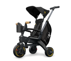 Складной велосипед Doona Liki Trike S5, Nitro Black, черный