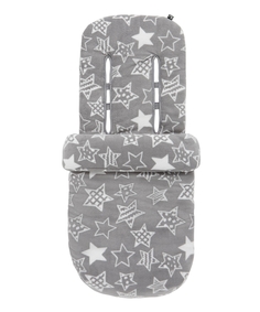 Конверт для ног с рисунком Звезды, цвет серый Mothercare