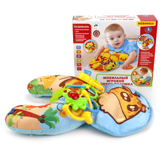 Коврик-подушка для новорожденных Умка "Жирафик"