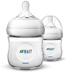 Бутылочки Philips Avent Natural 0 мес+, 125 мл, 2 шт.