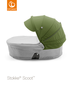 Люлька-переноска Stokke Scoot Grey Melang, серый меланж