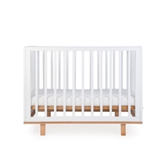 Кроватка детская Happy Baby MIRRA, 120 х 60 см, белый