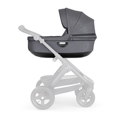 Люлька Stokke Trailz Black Black Melange, серый