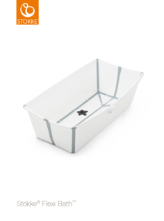 Складная ванночка X-Large Stokke Flexi Bath, белый