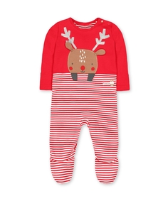 Комбинезон "Рудольф", красный Mothercare