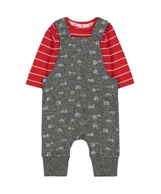 Комбинезон "Машинки" и боди в комплекте Mothercare