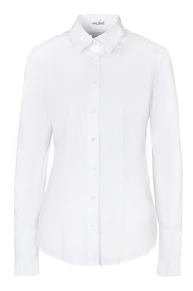 Белая приталенная рубашка Van Laack