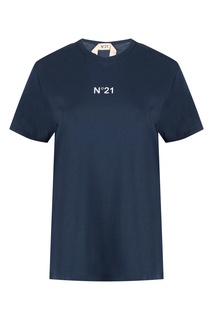 Синяя футболка из хлопка No.21