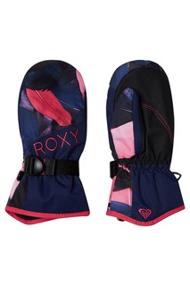 Темно-синие непромокаемые варежки Roxy Kids