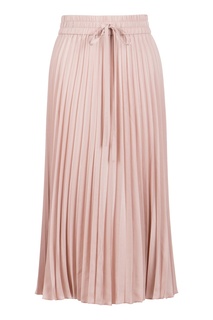 Нежно-розовая плиссированная юбка-миди RED Valentino