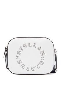 Белая сумка с серебристым логотипом Stella Logo