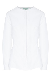 Приталенная белая блуза Akhmadullina Dreams