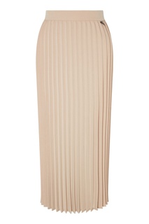 Бежевая плиссированная юбка Akhmadullina Dreams