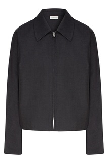 Короткая куртка серого цвета Dries Van Noten
