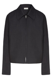 Короткая куртка серого цвета Dries Van Noten