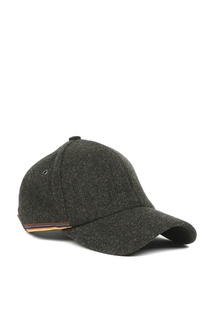 Серая бейсболка из шерсти Paul Smith