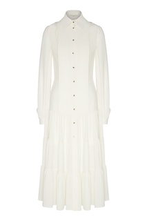 Белое платье из шифона Yana Dress