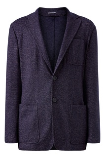 Пиджак с фактурным узором Canali