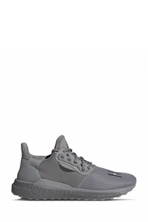 Серые кроссовки с перфорацией Adidas