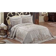 Покрывало с наволочками евростандарт Olivia Dantela Vita