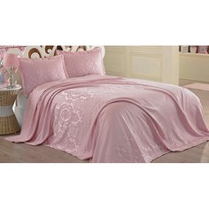 Покрывало с наволочками евростандарт Sardunya Dantela Vita