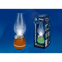 Настольная лампа декоративная TLD-538 Brown/LED/80Lm/5500K/Dimmer Uniel