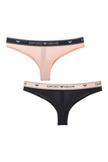 Комплект из 2 трусов-бразилиана Emporio Armani