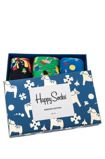 Комплект из 3 пар носков Happy Socks