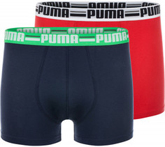 Трусы мужские Puma Brand Boxer, 2 штуки, размер 48-50