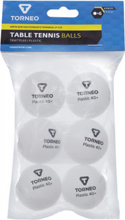 Набор мячей для настольного тенниса Torneo, 6 шт