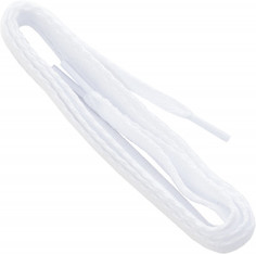 Шнурки плоские белые Woly, 75 см