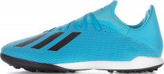 Бутсы мужские Adidas X 19.3 TF, размер 40