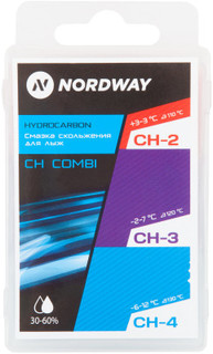 Набор лыжный: мазь для лыж Nordway, 3 шт.