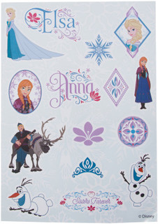 Наклейки на шлем детские Nordway FROZEN