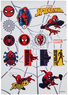 Наклейки на шлем детские Nordway SPIDER-MAN
