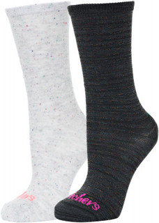 Носки женские Skechers, 2 пары, размер 35-39