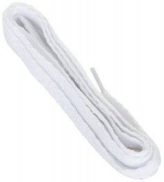 Шнурки плоские, белые Woly, 90 см
