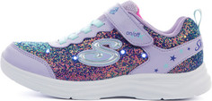 Кроссовки для девочек Skechers S Lights: Glimmer Kicks - Glitter N Glow, размер 34.5