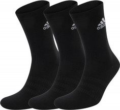 Носки Adidas Crew, 3 пары, размер 40-42