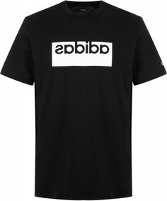 Футболка мужская Adidas Mirror Logo Box Graphic, размер 48